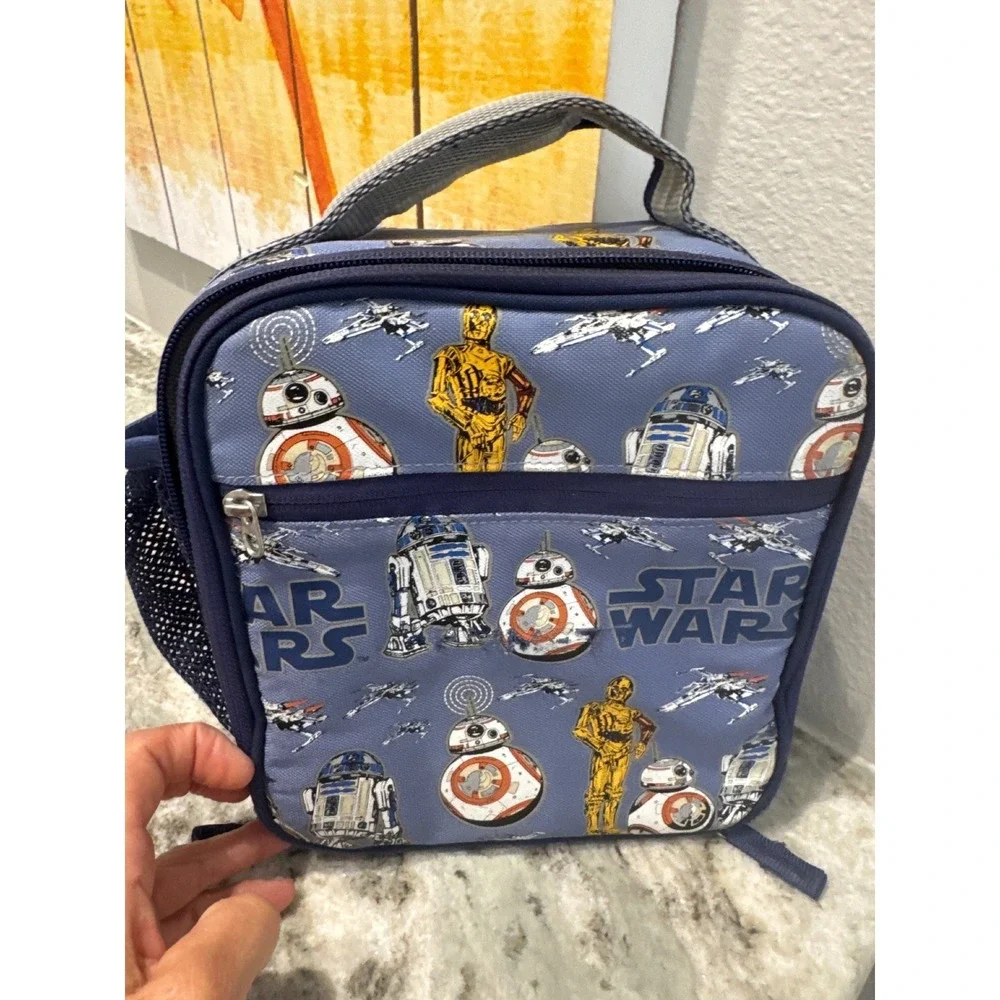 Pottery Barn Kids Star Wars Droids Mackenzie Lunch Box school travel